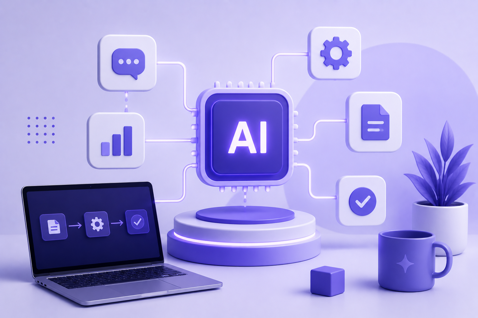AI automation services — intelligent agents and workflow automation for smarter products